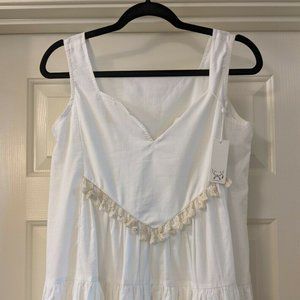 NWT Sample Spell & the Gypsy Collective Designs Cassidy Blouse White